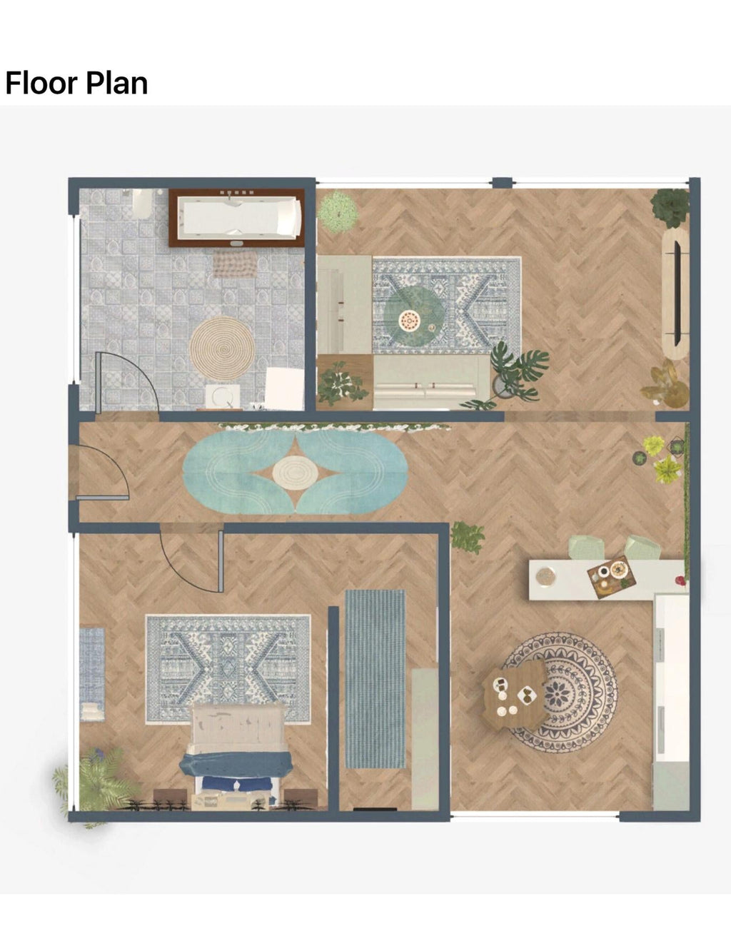 Beach House plan