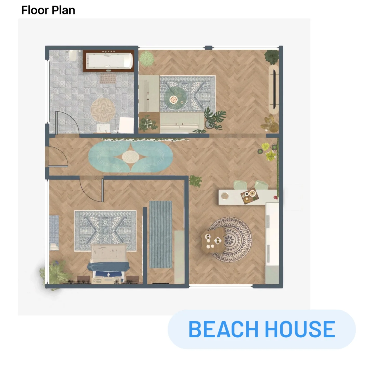 Beach House plan